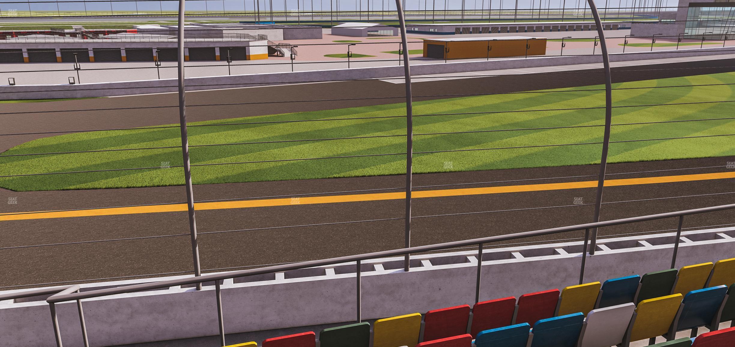 Seating view for Daytona International Speedway Section Front 133