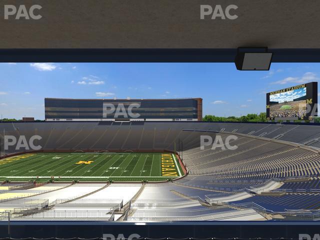 Seating view for Michigan Stadium Section 313