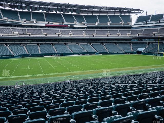 Seating view for Lincoln Financial Field Section 137