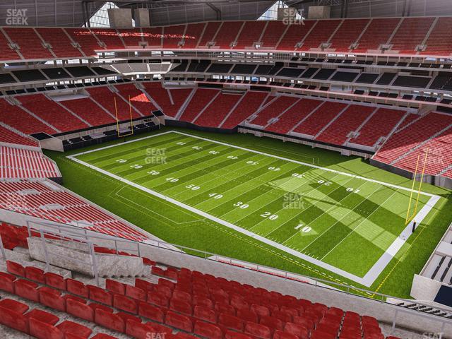 Seating view for Mercedes-Benz Stadium Section 306