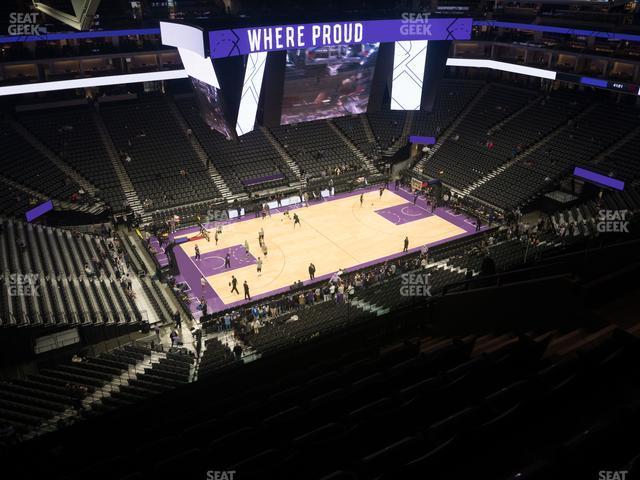 Seating view for Golden 1 Center Section 220