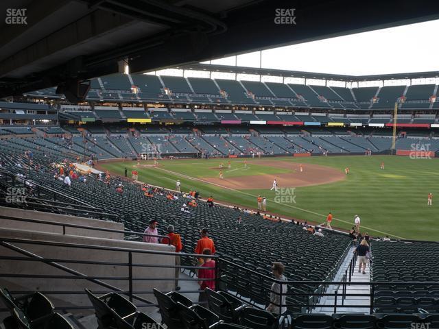 Seating view for Oriole Park at Camden Yards Section 9