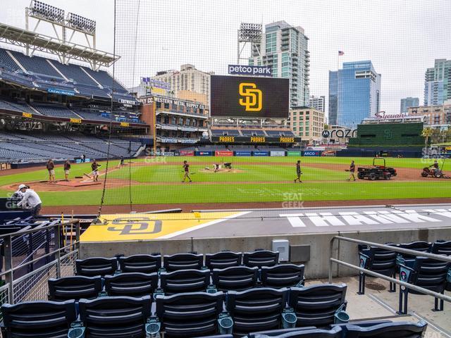 Seating view for Petco Park Section 105