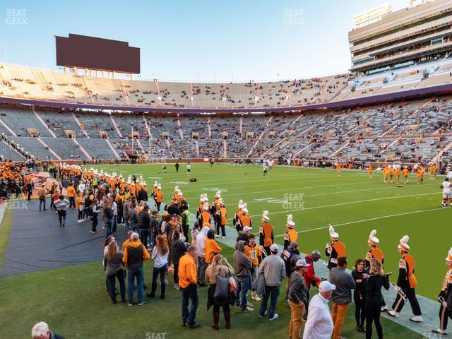 Seating view for Neyland Stadium Section Nt 18