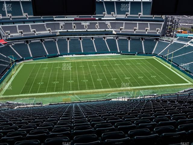 Seating view for Lincoln Financial Field Section 224