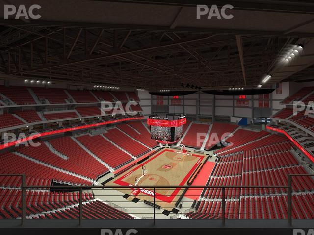 Seating view for Pinnacle Bank Arena Section 309