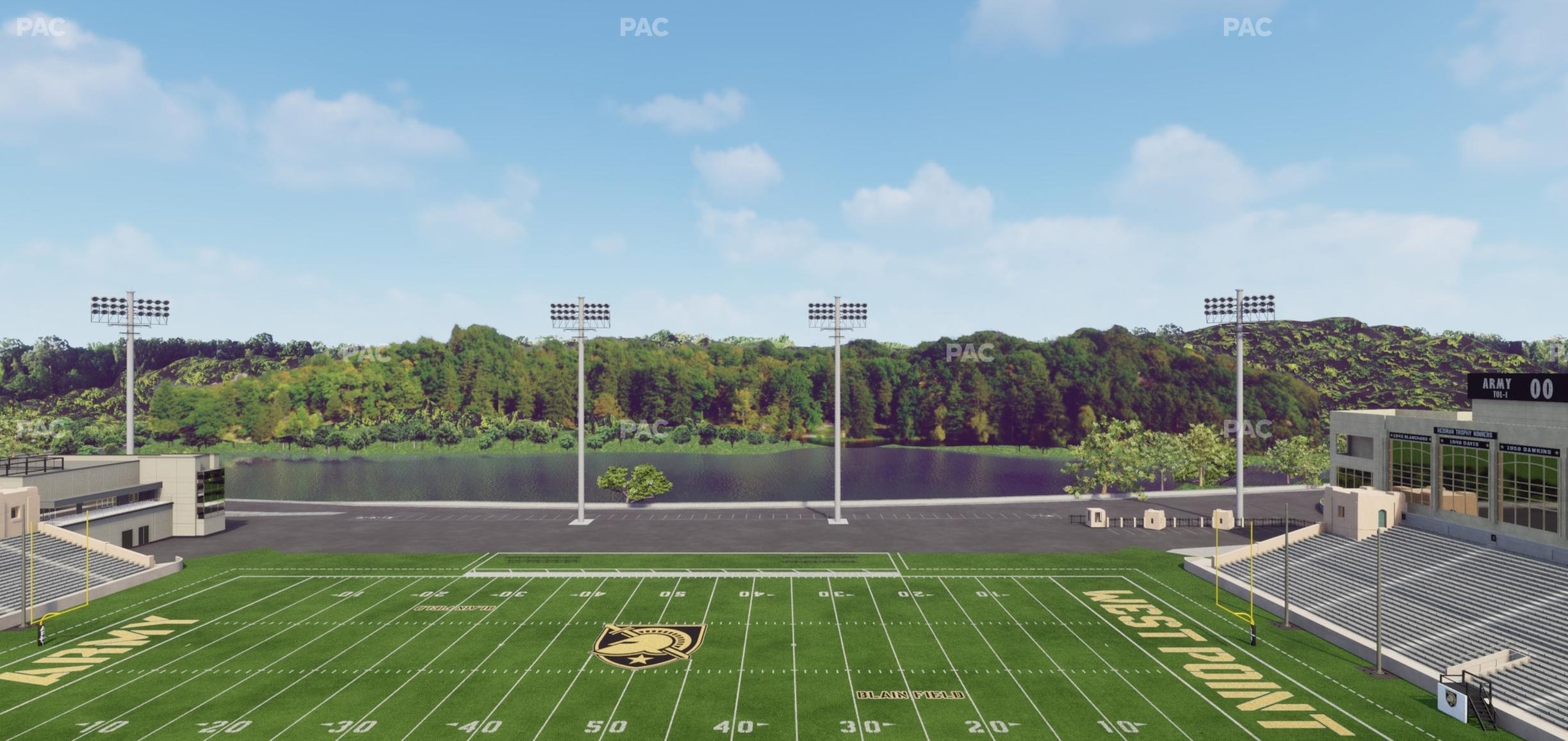 Seating view for Michie Stadium Section U 12