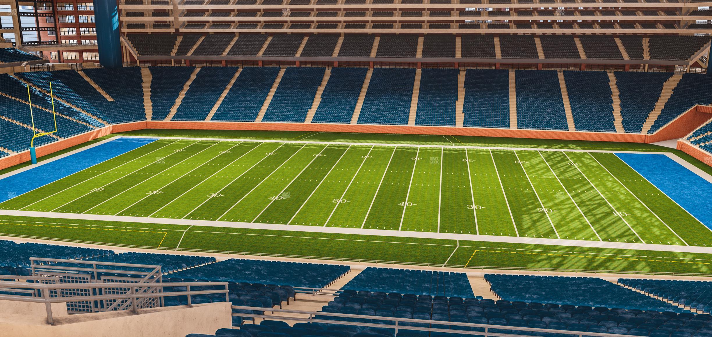 Seating view for Ford Field Section 332