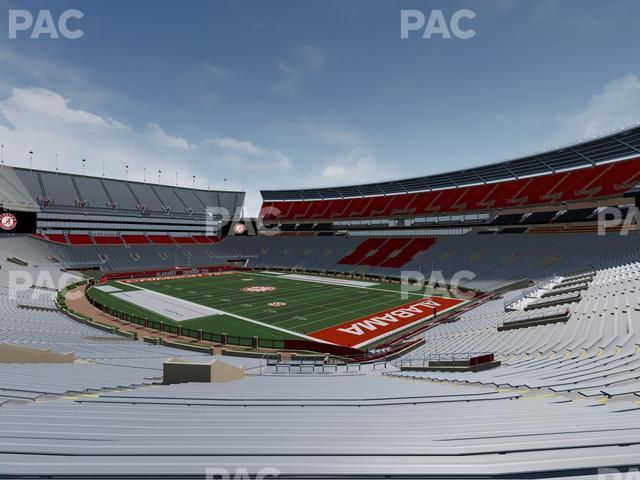 Seating view for Bryant Denny Stadium Section Nn