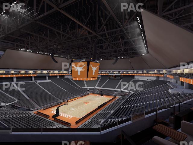 Seating view for Moody Center ATX Section Loge 6