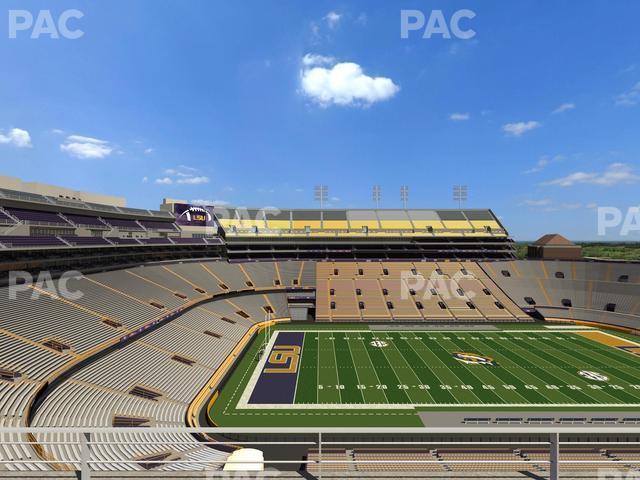 Seating view for Tiger Stadium Section 539