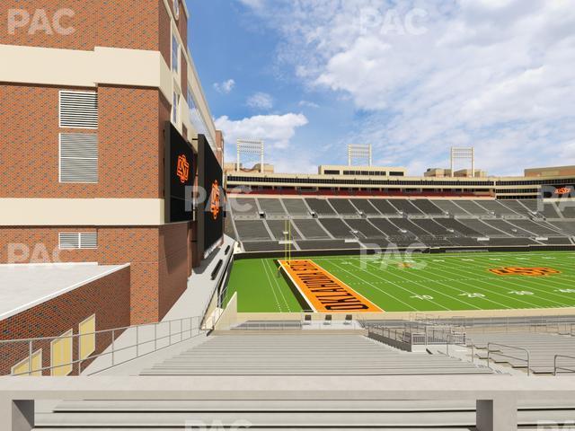 Seating view for Boone Pickens Stadium Section 141