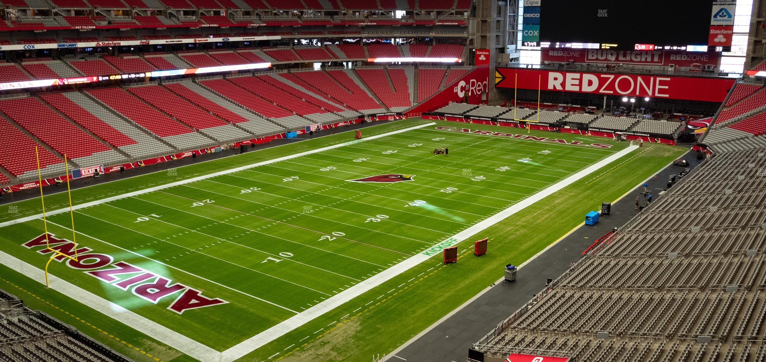 Seating view for State Farm Stadium Section Ring Of Honor 423