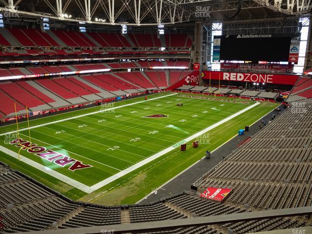 Seating view for State Farm Stadium Section Ring Of Honor 423