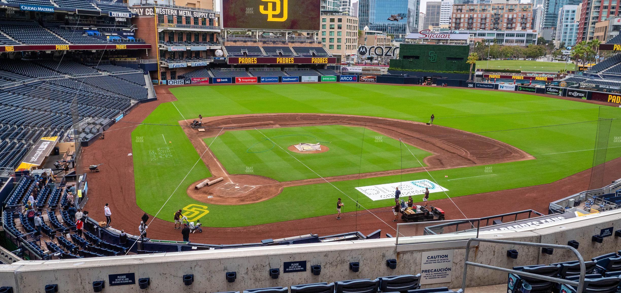 Seating view for Petco Park Section 201