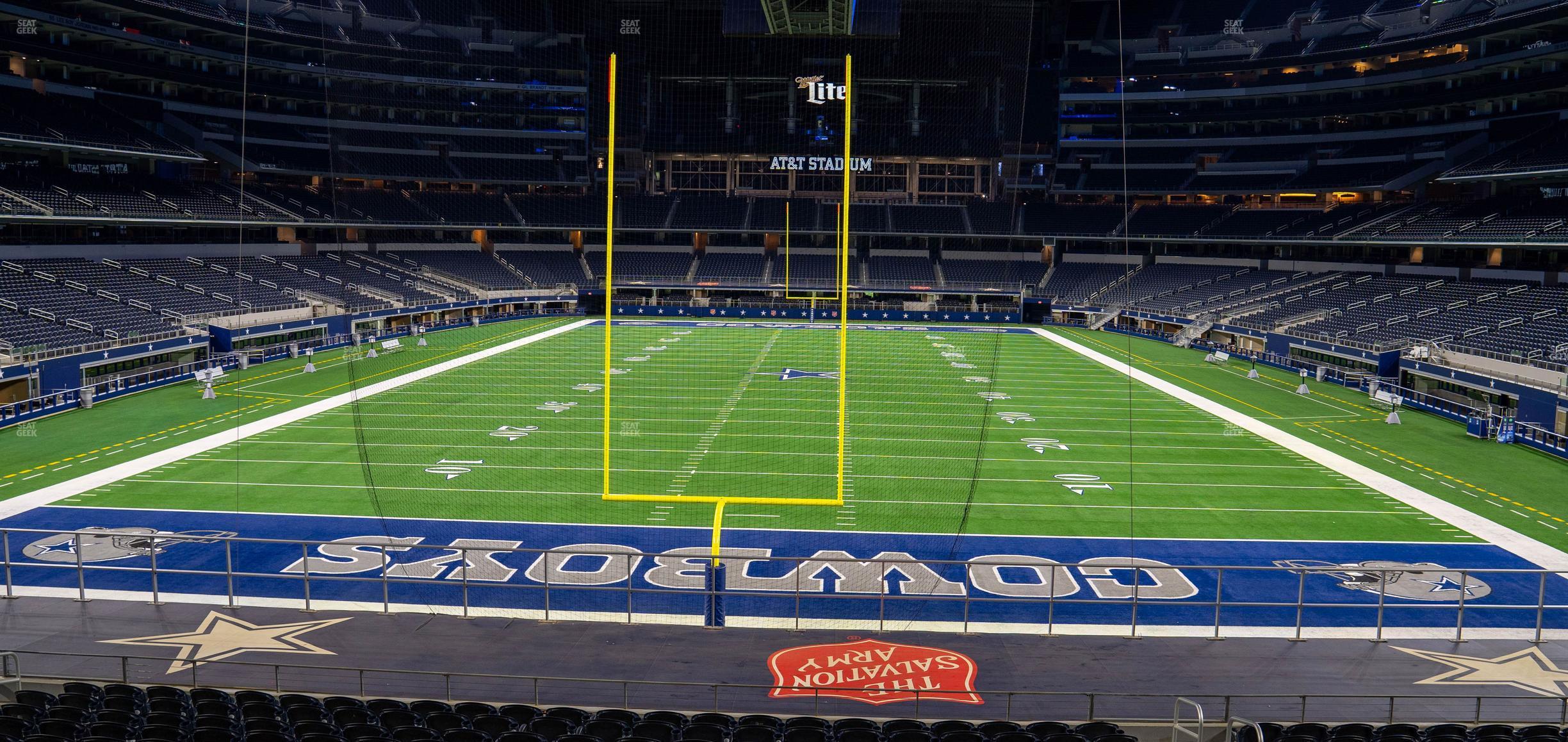 Seating view for AT&T Stadium Section Hall Of Fame Suite 218