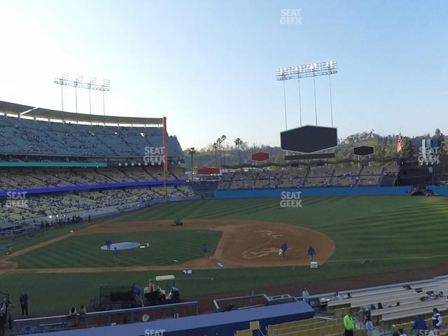 Seating view for Dodger Stadium Section 134 Lg