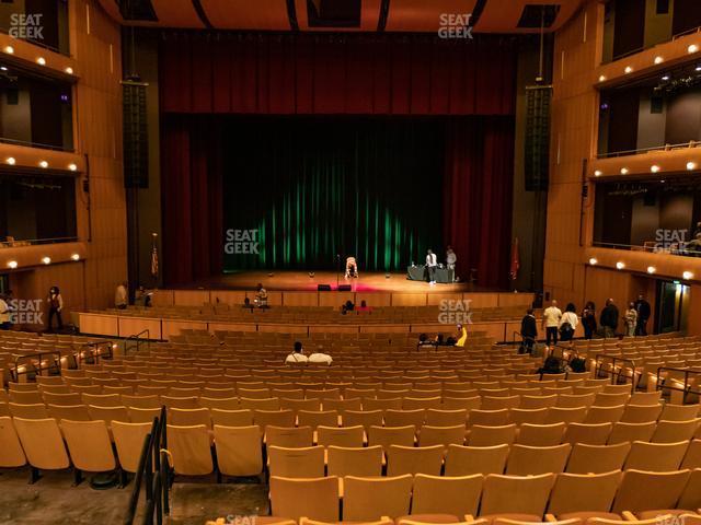 Seating view for Cannon Center For The Performing Arts Section Parterre