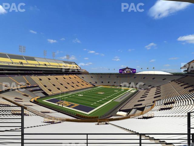 Seating view for Tiger Stadium Section Suite 139