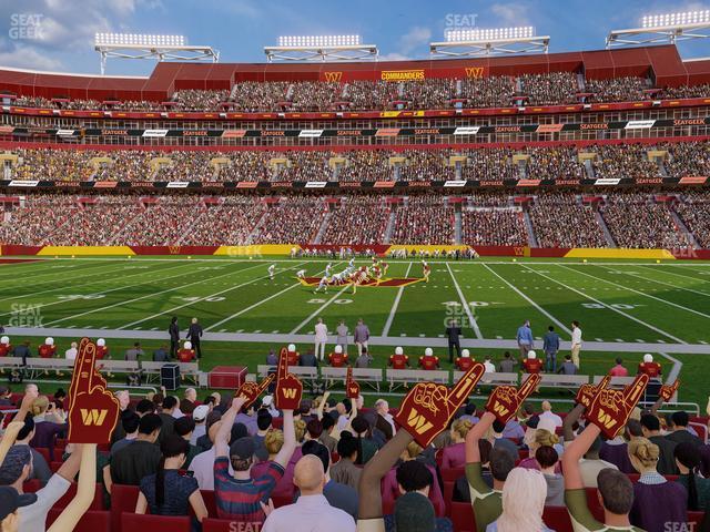 Seating view for Northwest Stadium Section 142