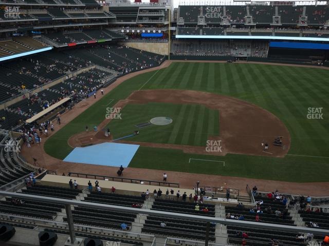 Seating view for Target Field Section 209