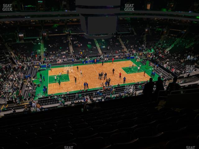 Seating view for TD Garden Section Balcony 317