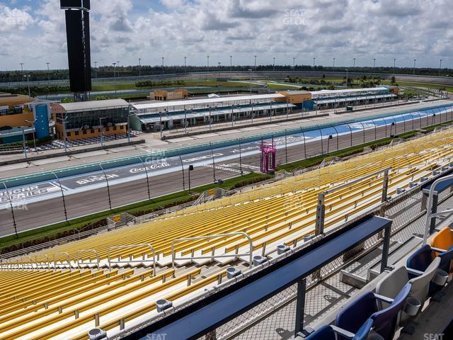 Seating view for Homestead-Miami Speedway Section Speedway Club 333