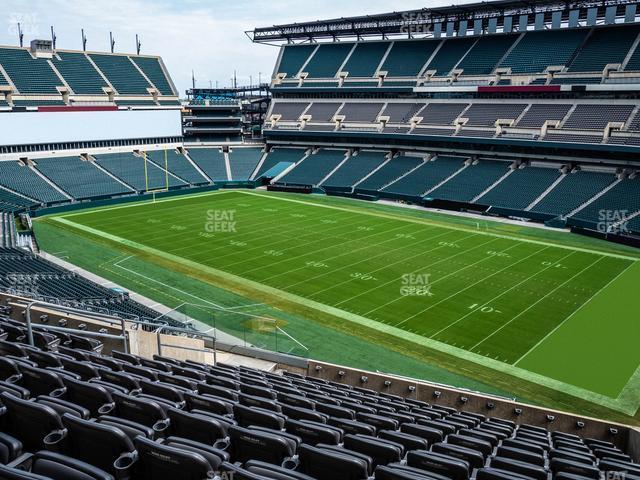 Seating view for Lincoln Financial Field Section C 5