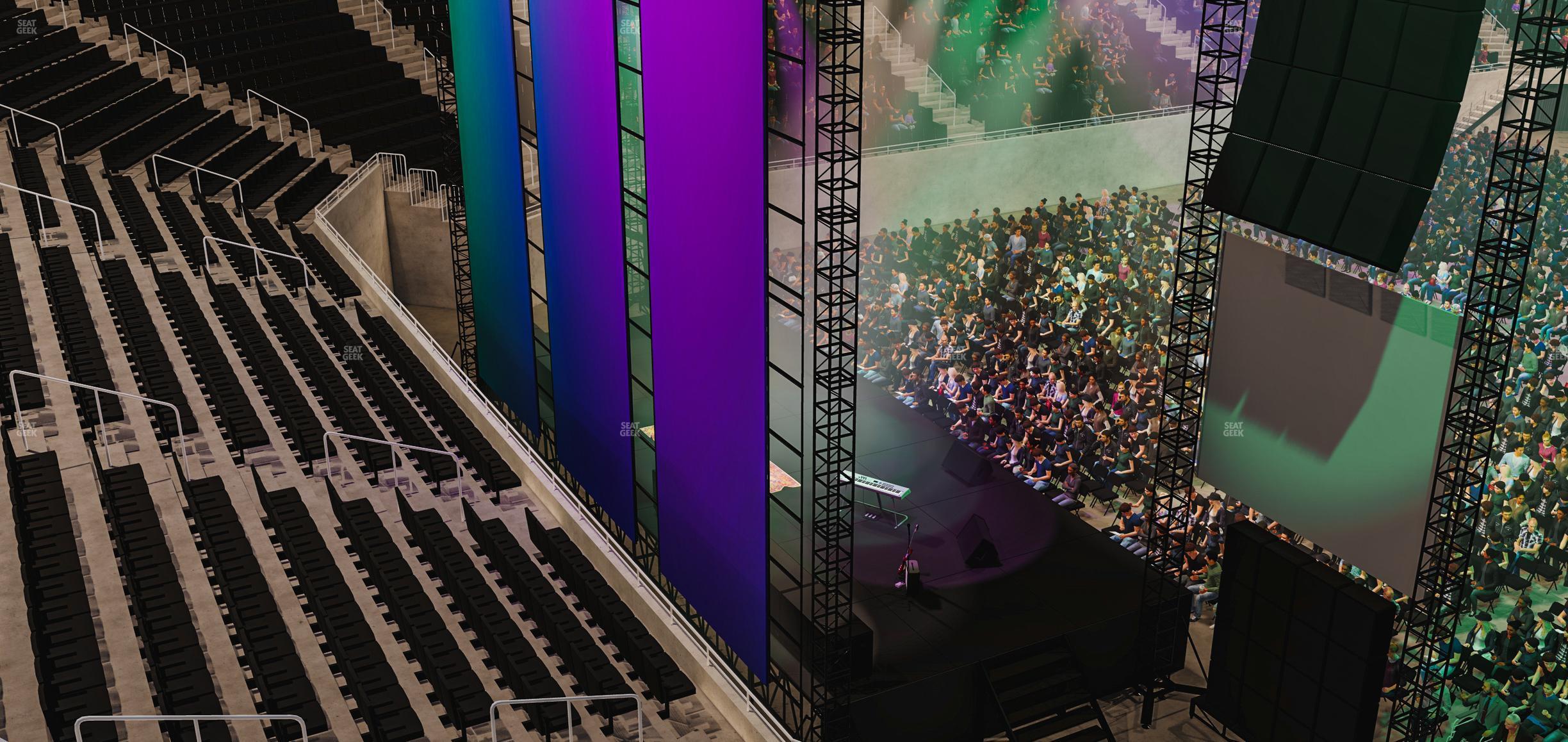 Seating view for Moody Center ATX Section Loge 9