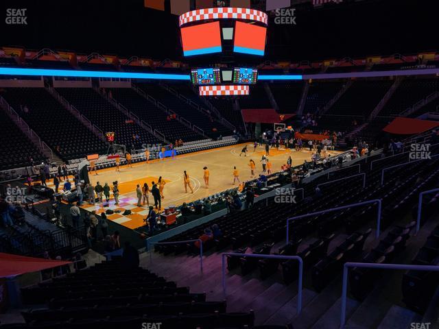 Seating view for Thompson-Boling Arena at Food City Center Section 109