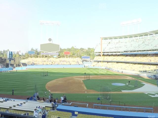 Seating view for Dodger Stadium Section 133 Lg