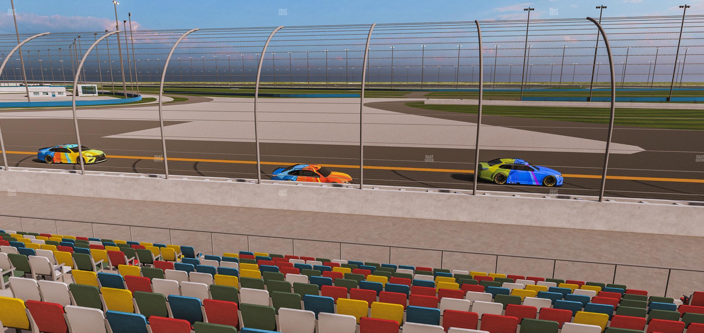 Seating view for Daytona International Speedway Section Front 183