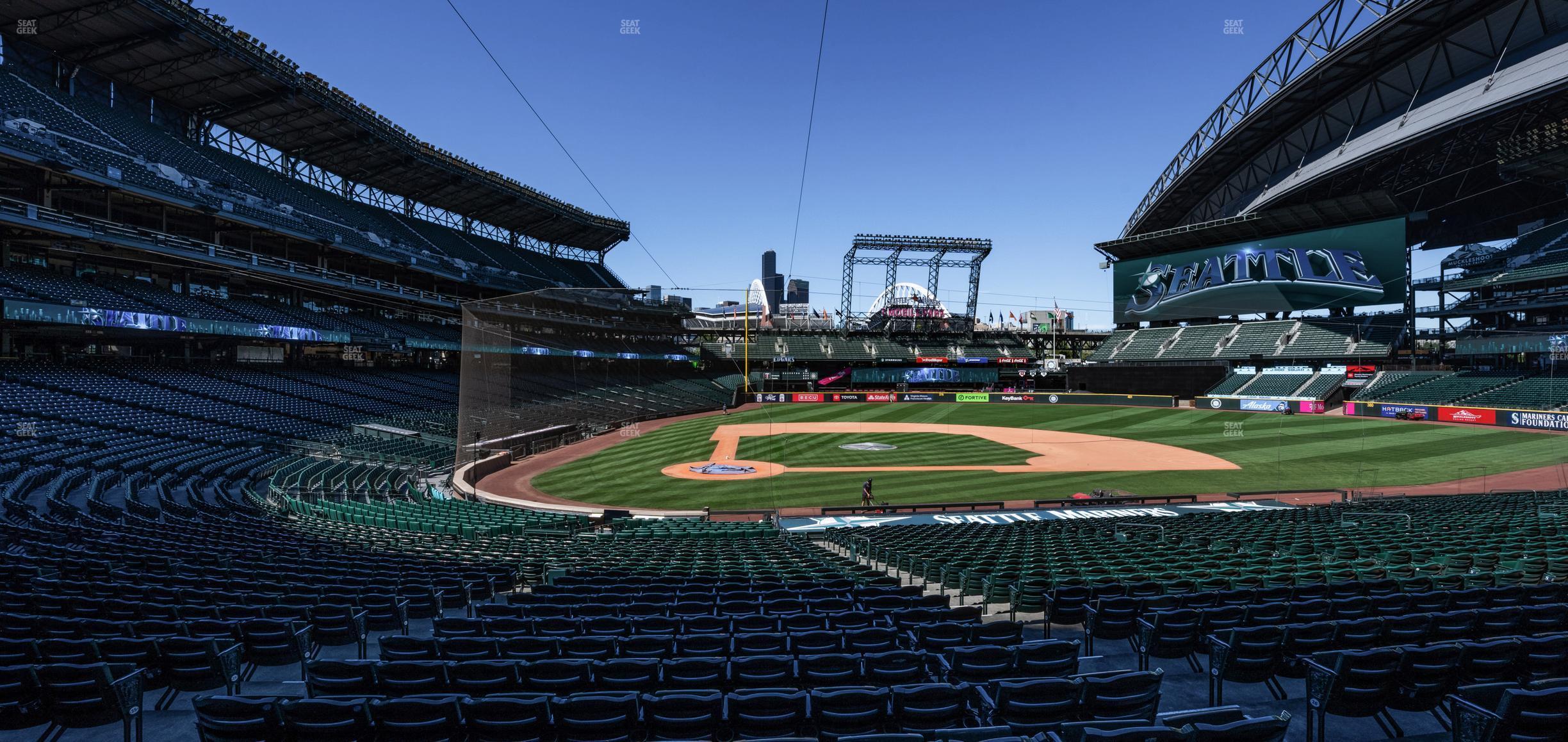 Seating view for T-Mobile Park Section 125