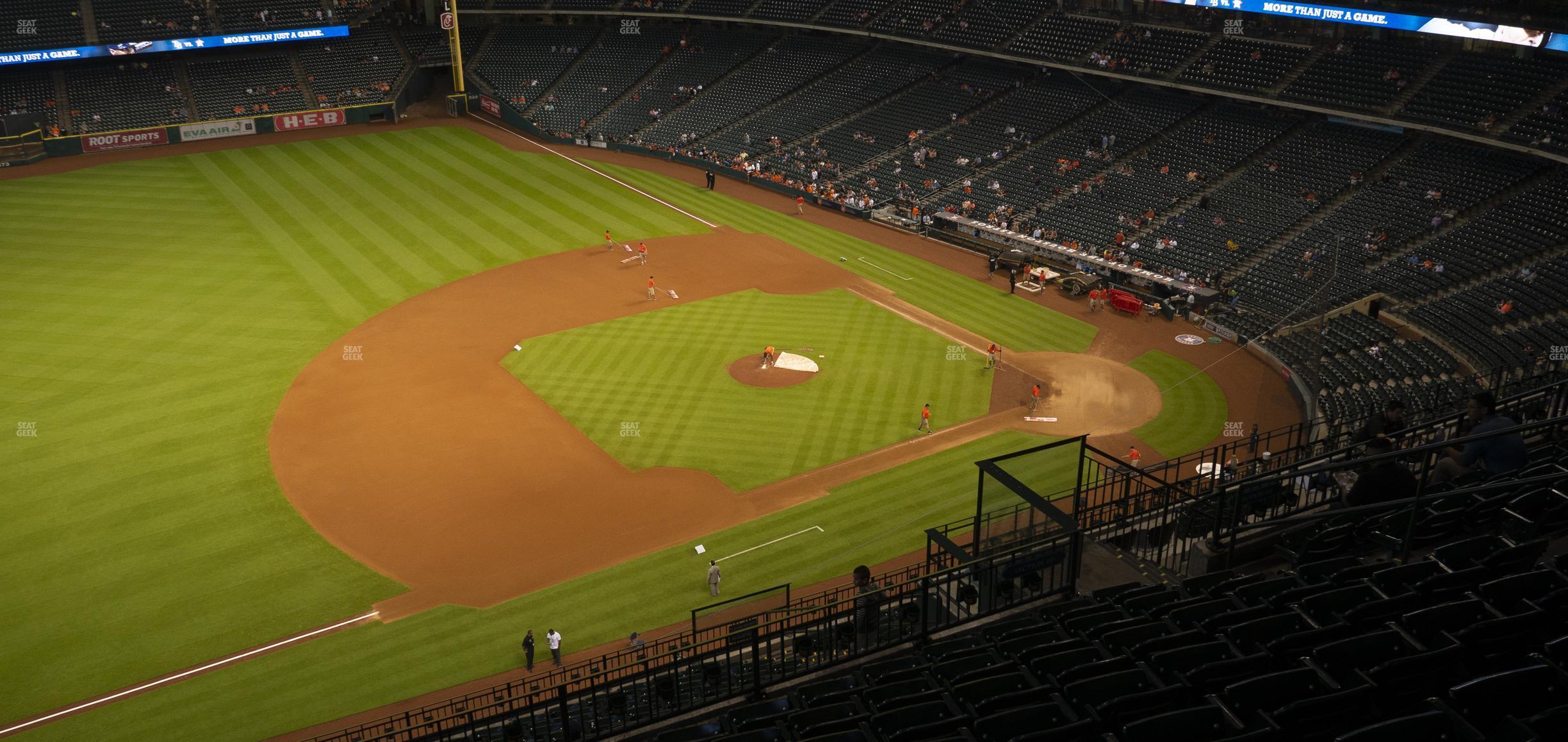 Seating view for Minute Maid Park Section 411