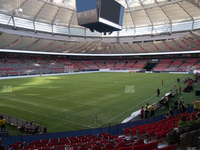 Seating view for BC Place Stadium Section 222