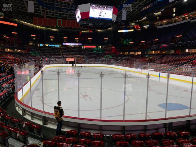 Seating view for Scotiabank Saddledome Section 113