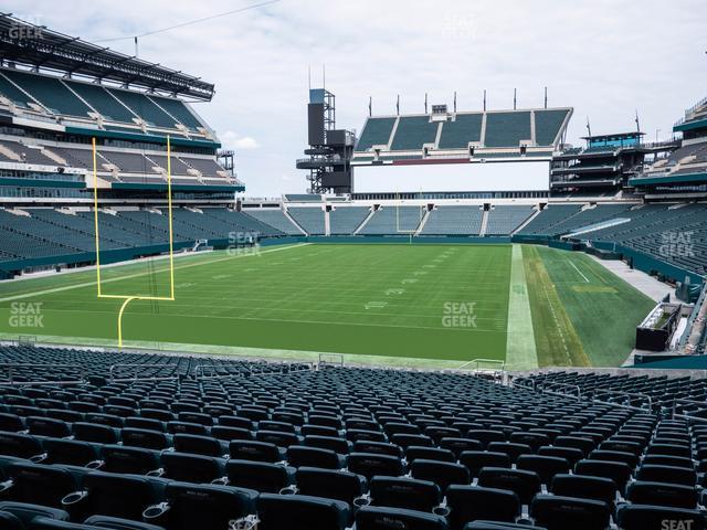 Seating view for Lincoln Financial Field Section 111