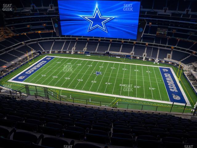 Seating view for AT&T Stadium Section 411