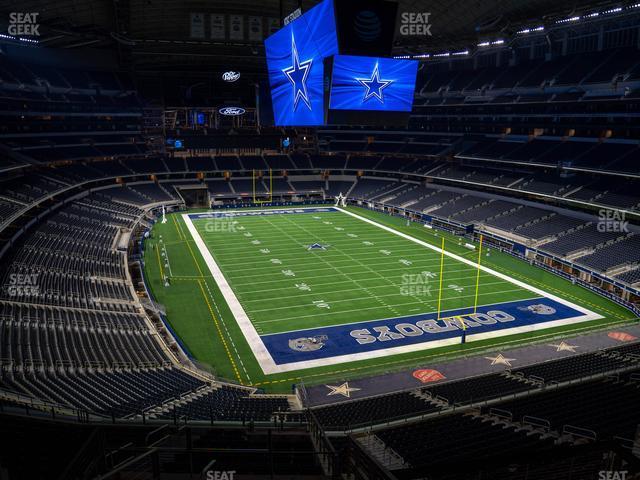 Seating view for AT&T Stadium Section Silver Suite 467