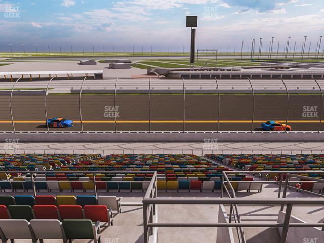 Seating view for Daytona International Speedway Section Back 122