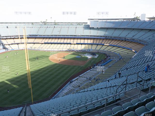 Seating view for Dodger Stadium Section 53 Rs