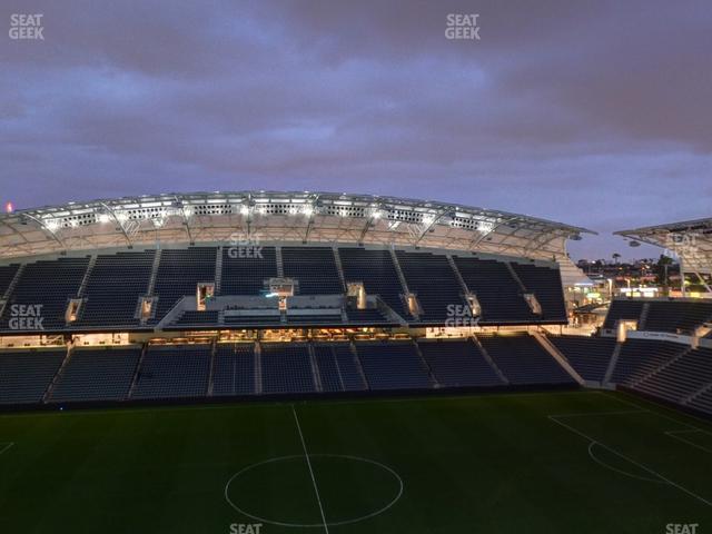 Seating view for BMO Stadium Section Sunset Deck Suite 5