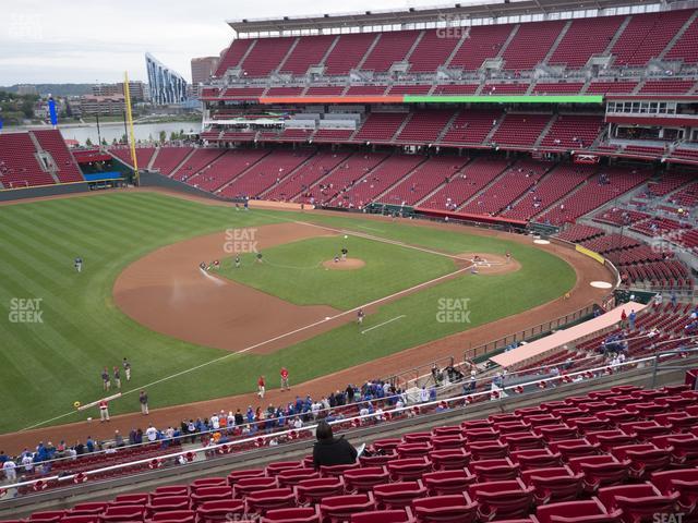 Seating view for Great American Ball Park Section 414