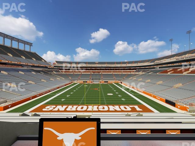 Seating view for Darrell K Royal - Texas Memorial Stadium Section 37 B