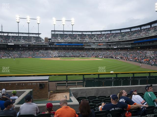 Seating view for Comerica Park Section 148