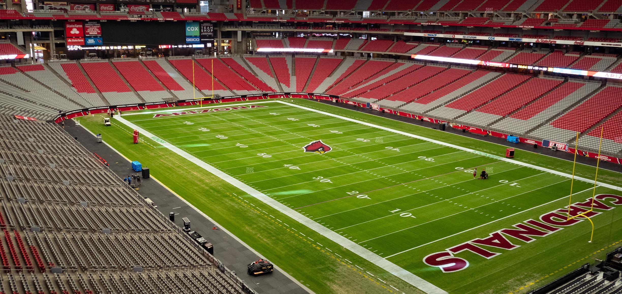 Seating view for State Farm Stadium Section Ring Of Honor 403