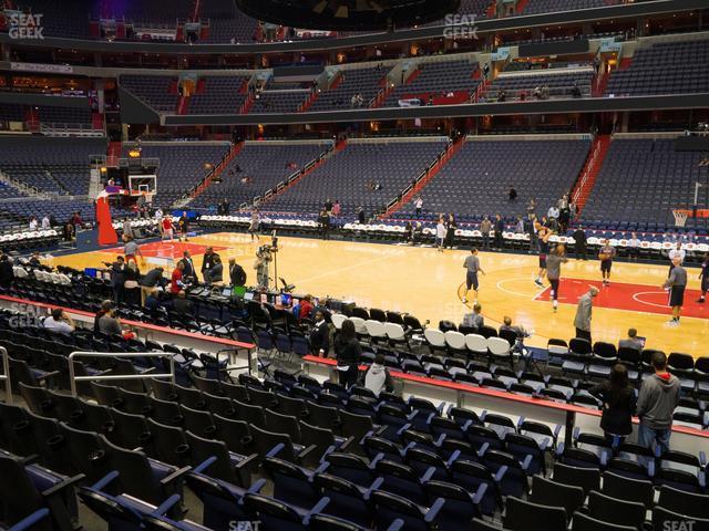 Seating view for Capital One Arena Section 101