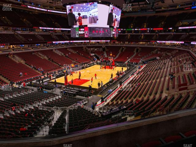 Seating view for United Center Section 223