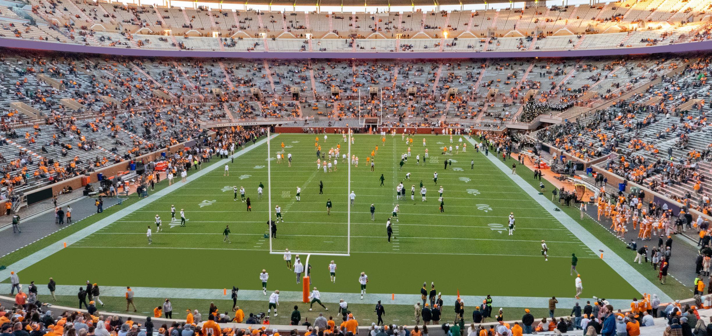 Seating view for Neyland Stadium Section L