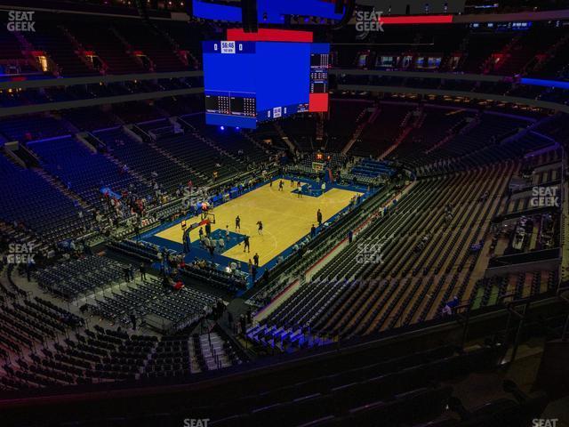 Seating view for Wells Fargo Center Section 209 A